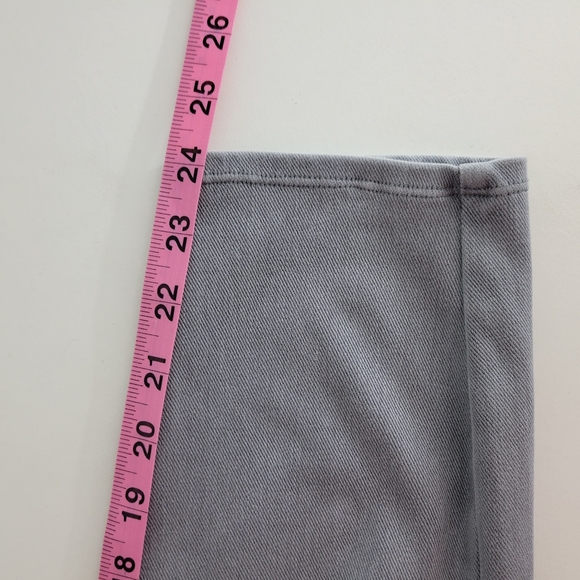 Spanx Jeanish High Waist Ankle Pull On Elastic Waist Stretch Jeggings Grey - Picture 12 of 13